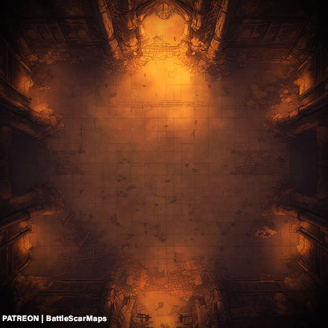 Catacombs Battle Map released on Patreon! https://www.patreon.com/posts/catacombs-battle-101913243 #D20 #DnD #Dungeonsanddragons #Battlemap #Pathfinder #tabletop #tabletopgaming #Roll20 #fantasygrounds #foundry #castle #siege #war #battle #magic #rpg #dungeon #dnd #5e #Patreon #dnd5e #dndart #encounter #gnome #hall #guildhall #guild #catacombs #dungeon #crypt #tomb #giant #spirit #temple #fire #ice #magic #arcane #arcana #boss #bossbattle #bbeg Boss Map Dnd, Boss Battle Map Dnd, Ruined Temple Battlemap, Catacombs Dnd Map, Catacombs Battlemap, Castle Dungeon Map, Castle Rpg Map, Tomb Battlemap, Prison Battlemap