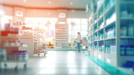 Pharmacy Images, Store Background, Pharmacy Store, Store Pictures, Store Photos, Background Photo, Blurred Background, Retail Space, Cleaning Organizing