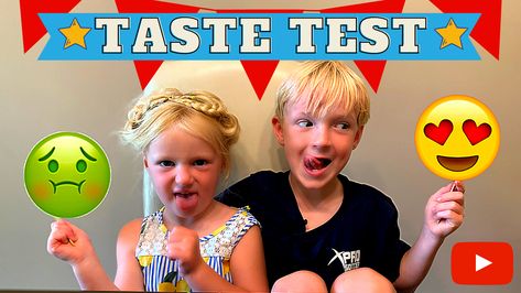 Ideas for kids. Taste test challenge. Taste Test, Like And Subscribe, Taste Testing, Projects To Try, For Kids