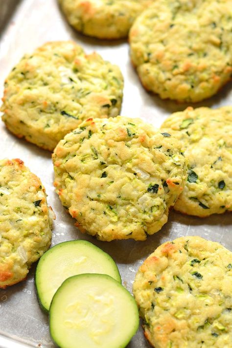 Dairy Free Zucchini Recipes, Zucchini Treats, Zucchini Biscuits, Gluten Free Zucchini Recipes, Low Calorie Paleo, Almond Flour Biscuits, Vegan Zucchini Bread, Fmd Recipes, Oat Flour Recipes