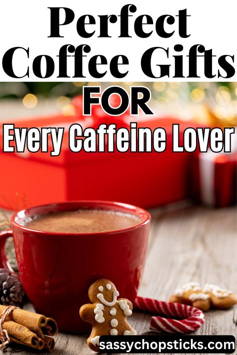 Explore perfect gifts for coffee lovers: From cup warmers to bean roasters, find unique coffee-themed presents to elevate their daily grind. Coffee Gifts Ideas, Coffee Lover Gift Ideas, Coffee Gift Ideas, Coffee Drinker Gifts, Espresso Recipes, Delicious Drinks, Coffee Lover Gift, Gifts For Coffee Lovers, Chinese Cooking