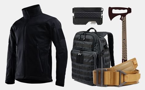 The 12 Best Tactical Gifts For Men - GearMoose Tactical Gifts, Tactical Wallet, Fathers Day Gifts Ideas, Babymoon Photos, Tactical Pen, Glass Breaker, Tactical Belt, Tactical Flashlight, Survival Gear