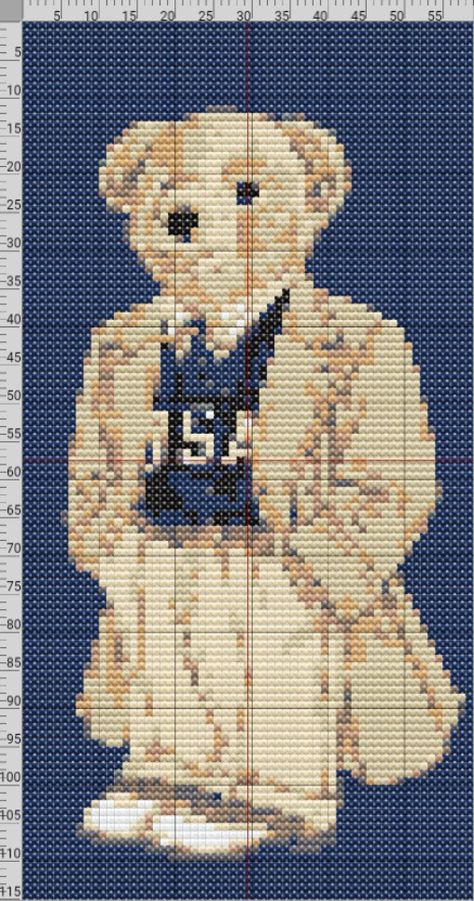 Teddy Bear Cross Stitch Pattern, Teddy Bear Alpha Pattern, Bear Grid Pattern, Teddy Bear Sweater Pattern, Bear Embroidery Pattern, Teddy Bear Cross Stitch, Intarsia Knitting Charts, Bear Cross Stitch Pattern, Knitting Bear