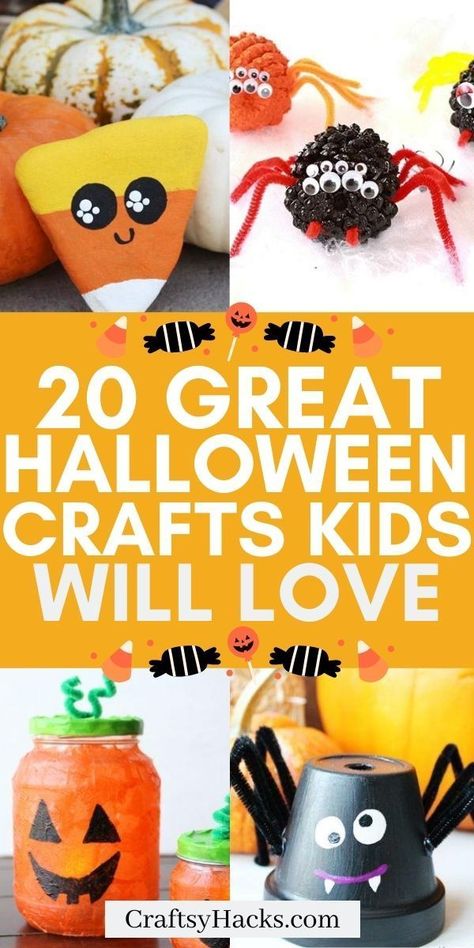 Halloween Crafts For Kids To Make, Cheap Halloween Diy, Cheap Diy Halloween Decorations, Halloween Crafts Preschool, Halloween Crafts For Toddlers, Kid Friendly Halloween, Fun Halloween Crafts, Halloween Arts And Crafts, Hallowen Costume