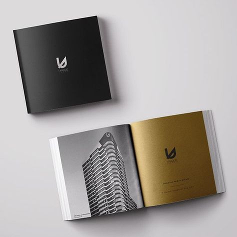 Luxury Real Estate Brochure, Unique Brochure Design, Unique Brochures, Catalog Design Layout, Interior Design Instagram, Luxury Brochure, Brochure Cover Design, Brochure Design Creative, Nature Logo Design