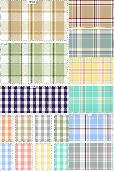 Colour Shade Card, Website Color Palette, Collection Ideas, Shade Card, Check Fabric, Cheque Design, Mens Clothes, Photoshop Tutorial, Textile Patterns