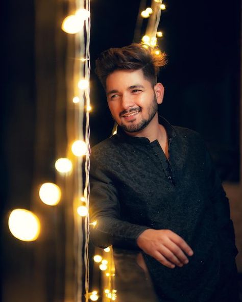 Diwali Boys Photoshoot, Diwali Photo Ideas Men, Diwali Photography Boys, Diwali Poses For Men, Diwali Poses For Boys, Poses For Night Photoshoot, Portrait Photography Poses For Men, Night Photography Men, Handsome Boyfriend Pictures