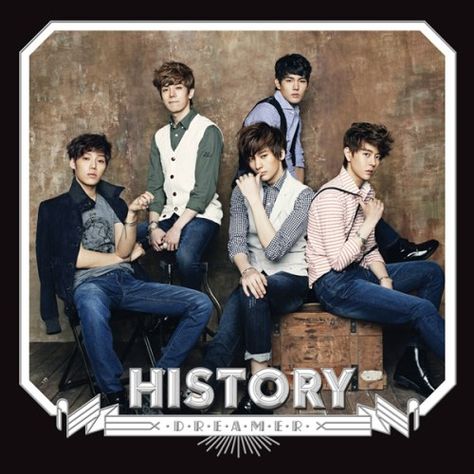 HISTORY kicks off debut with “Dreamer” MV starring Son Dam Bi History Kpop, Tumblr History, History Logo, History Wallpaper, History Drawings, History Icon, History Classroom, History Quotes, History Humor