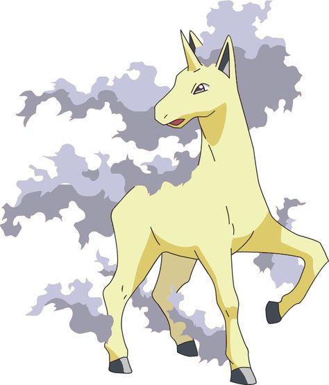 Nightmare - Rapidash (Shiny) artwork by Ken Sugimori Original 151 Pokemon, Original 151, Ponyta Pokemon, Fire Type Pokémon, Pokemon Wiki, Fire Pokemon, 150 Pokemon, 151 Pokemon, Wild Pokemon