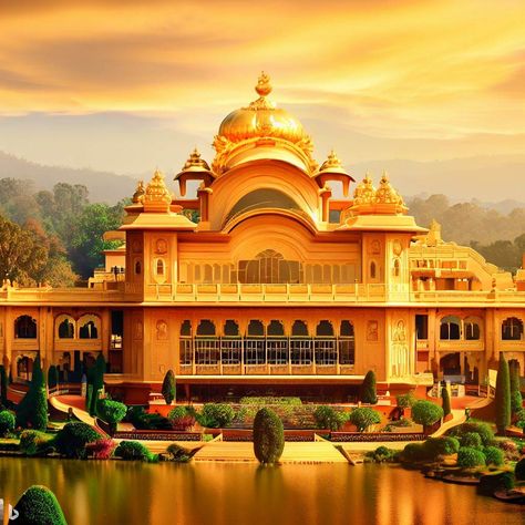 Raj Mahal, Golden Palace, Brahma Kumaris, Divine Nature, Dream Vacations Destinations, Water Falls, Royal Palace, Sun Rays, Agra