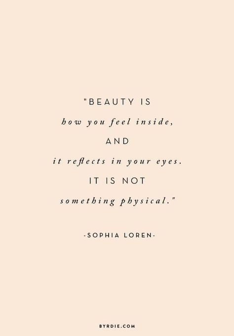 Makeup Quotes, Sophia Loren, Beauty Quotes, Real Beauty, 로고 디자인, A Quote, Beautiful Quotes, Woman Quotes, The Words