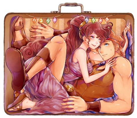 Hercules And Meg Fan Art, Couple Cosplays, Disney Anime Style, Megara Disney, Meg Hercules, Light Dragon, Disney Princess Anime, Princesas Disney Anime, Disney Character Art