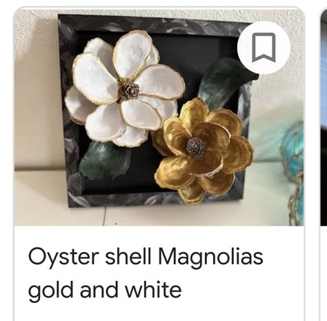 Christmas Shells, Oyster Crafts, Seaglass Crafts, Oyster Painting, Oyster Art, Seashell Christmas Ornaments, Seashell Christmas, Beach Christmas Decorations, Oyster Ornament