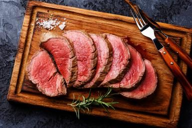 Chateaubriand roast - The Picture Pantry / Getty Images Chateaubriand Recipe, Chateau Briand, Frozen Free, Tender Steak, Perfect Steak, Beef Tenderloin, Wine Sauce, Beef Cuts, Beef Casserole