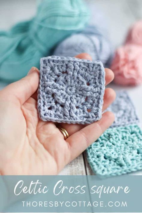 Free Crochet Square, Granny Square Pattern Free, Crochet Granny Square Tutorial, Granny Square Crochet Patterns Free, Crochet Motif Patterns, Crochet Blocks, Crochet Granny Square, Crochet Square Patterns, Granny Squares Pattern