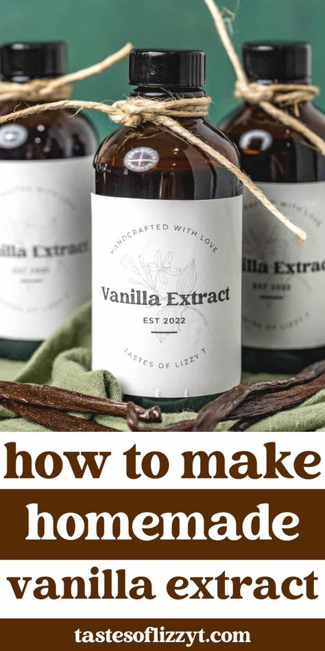 Learn how to make vanilla extract, the most popular flavor in baked goods. All of your questions are answered in our complete guide. Cheap Vodka, Make Vanilla Extract, Vanilla Extract Recipe, Recipe Book Diy, Homemade Vanilla Extract, Mason Jar Meals, Homemade Spices, Pickle Jars, Coconut Rum