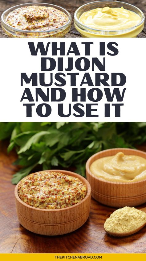 Explore the savory world of Dijon mustard, its culinary uses, and why it's a favorite in kitchens across the U.S. Discover its heritage and health perks! Recipes Using Dijon Mustard, Beginners Recipes, Mustard Recipe, Cooking Tips And Tricks, Simple Sandwiches, Brown Mustard, Hearty Stews, White Wine Vinegar, Boost Your Confidence