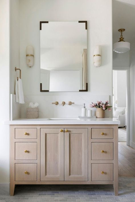 Bria Hammel Interiors (@briahammelinteriors) • Instagram photos and videos Tan Duvet, Bria Hammel Interiors, Bria Hammel, Spa Like Bathrooms, Floor Tile Design, Gorgeous Bathroom, Bath Girls, Bathroom Trends, Bathroom Floor Tiles