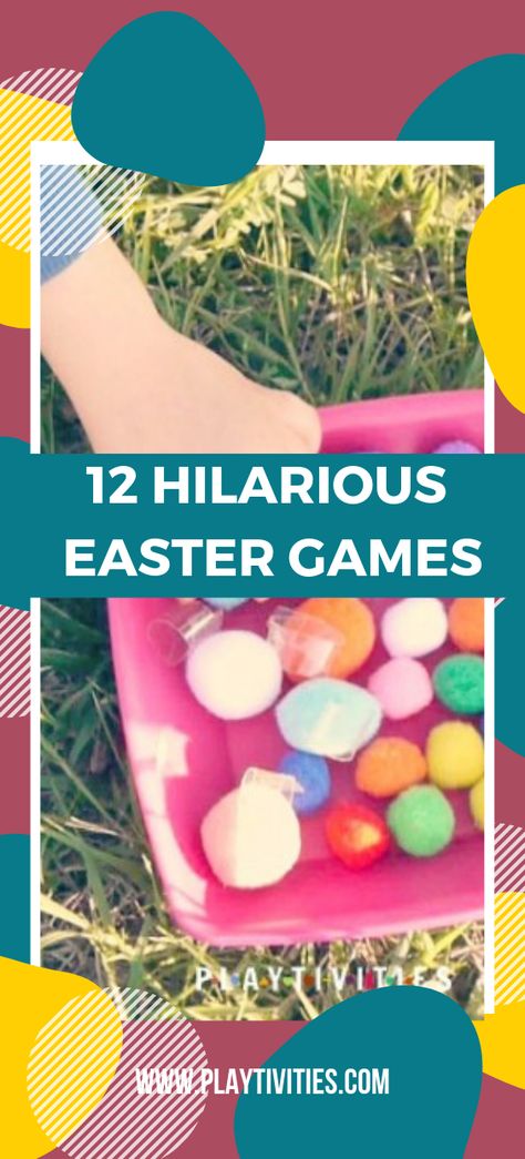 12 Hilarious Easter Games For Family Gatherings! Easter is the second biggest family gatherings of the year, so after a big meal we usually gather and play some family games!    #EasterGames  #GamesForFamily  #ActivitiesForKids  #FamilyGatheringIdeas  #FunGamesForFamily  #EasterTimeWithFamily  #EasterGamesForKidsIdeas  #HillariousEasterFamilyGames Easter Outdoor Games, Games For Family Gatherings, Youth Group Games Indoor, Family Easter Games, Spring Party Games, Easter Party Activities, Easter Camping, Fun Easter Games, Games Indoor