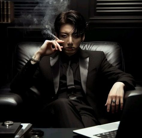 Jungkook Mafia, Foto Best Friend, Bts Fanfiction, Jungkook Selca, Jungkook Fanart, Jeon Jungkook Photoshoot, Jungkook Aesthetic, Jungkook Abs, Bts Funny Videos