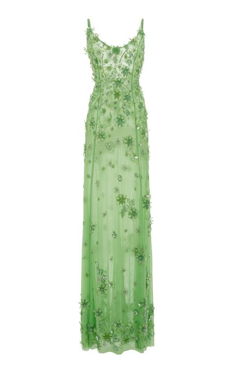 Zuhair Murad Dresses, Embellished Gown, Prom Dress Inspiration, Fairytale Dress, Zuhair Murad, Chiffon Maxi, Chiffon Maxi Dress, Maxi Dress Green, Glam Dresses