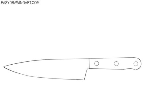 How to Draw a Knife Easy | Easy Drawing Art Knife Tutorial Drawing, Knife Stick And Poke Tattoo, How To Draw A Knife Step By Step, Easy Knife Tattoo, Drawing Of Knife, Knife Art Drawing, Knife Tattoo Simple, Cute Knife Drawing, Simple Knife Drawing