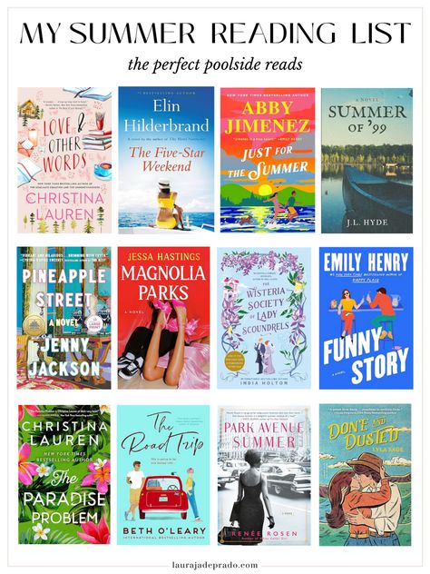 12 Popular Books To Read This Summer | Summer TBR List Summer Reads 2024, Popular Books To Read, Romantic Tropes, Summer Book Recommendations, Summer Tbr, Best Summer Reads, Summer Reads, Summer Book, Tbr List