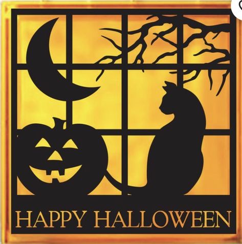 Window Halloween, October Decor, October Decorations, Halloween Downloads, Halloween Stencils, Carte Halloween, Halloween Cards Handmade, Halloween 3, Adornos Halloween