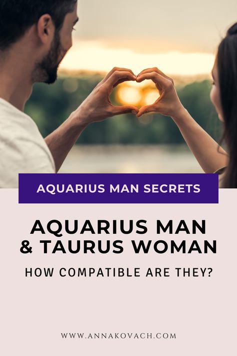 This relationship won’t even get into the fledgling stages of dating unless there are other astrological compatibilities between the two outside of the sun sign. In particular, it may be more likely to work if the Taurus has a strong Saturn influence somewhere else, like an Aquarius moon sign, for instance.  #zodiac #zodiac_sign #love #love_compatibility #relationship #dating #aquarius #aquarius_man #taurus #taurus_woman #aquarius_facts #aquarius_traits #taurus_facts #how_compatible #in_bed Taurus Aquarius Love Relationships, Aquarius And Taurus Relationship, Aquarius Men Relationships, Aquarius Men In Bed, Stages Of Dating, Aquarius Moon Sign, Taurus Relationships, Aquarius Relationship, Aries Taurus Cusp