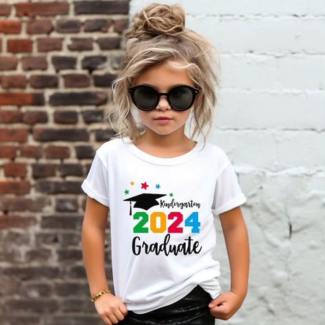 Custom Kindergarten 2024 Graduate Shirts, Family Matching Kindergarten Shirts, Kindergarten Graduate Shirt, Proud Family Shirts 👉Click to buy from Etsy Shop :🛒 http://www.EpicFashionUs.etsy.com/listing/1720404285/custom-kindergarten-2024-graduate-shirts 📌Store Link in Bio Welcome to EpicFashionUS! Its great to see you here! We prioritize one thing here and that is quality and customer satisfaction. Our Tshirts are: -Made from 4.2-ounce cotton -All solid colors are 100% cotton and all he... 2024 Graduate, Proud Family, Kindergarten Shirts, Graduation Shirts, Shirt Store, Family Matching, Family Shirts, Customer Satisfaction, See You