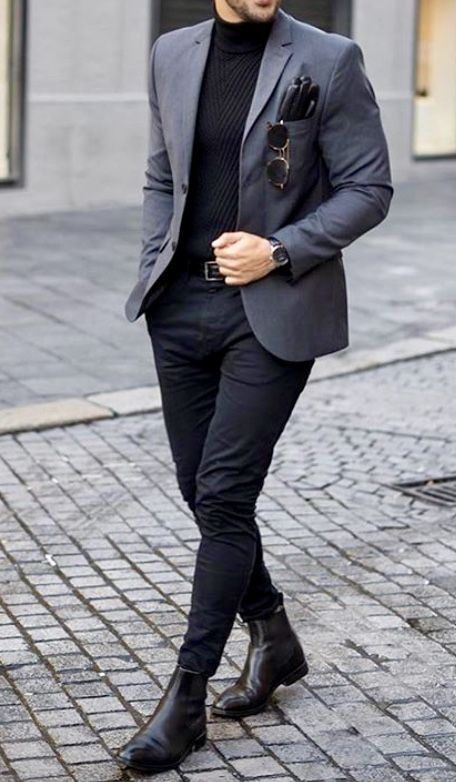 Mens Casual Suits, Stylish Mens Suits, Blazer Outfits Men, Mens Business Casual Outfits, Formal Men Outfit, Mens Fashion Blazer, Dress Suits For Men, Men Fashion Casual Shirts, Stylish Men Casual