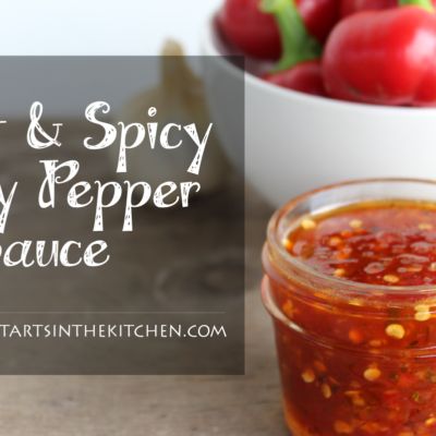 Sweet & Spicy Cherry Pepper Sauce - Health Starts in the Kitchen Cherry Pepper Relish Recipe, Cherry Pepper Relish, Pepper Relish Recipe, Cherry Pepper Recipes, Sweet Spicy Sauce, Cherry Peppers, Beef Lettuce Wraps, Relish Recipe, Pepper Relish