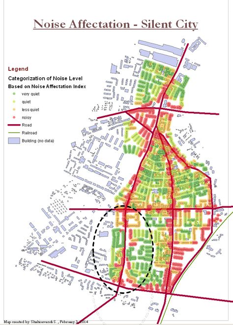 w1-Hi, My name is Sadaf and I am studying my master thesis in HCU hamburg. Focus of my thesis is how to merge architecture and urban planning in its traditional for into the frame work of sustainability. .This is another mapping technique used in a project in school. To use GIS and define patterns based on the data iven, and find the solution to the high risk area on topic of noise. Several analysis have been done and layer on top of layers, till the final area was computed.Traced Map. Urban Mapping, Site Analysis Architecture, Map Diagram, Urban Design Diagram, Mental Map, Urban Analysis, Urban Design Graphics, Map Layout, Architecture Mapping