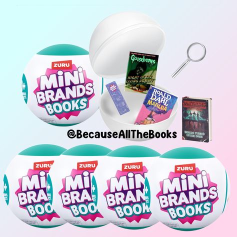 Mini Brands, Mini Stuff, Miniature Book, Brand Book, Cute House, Miniature Books, Avid Reader, Mini House, Mini Books