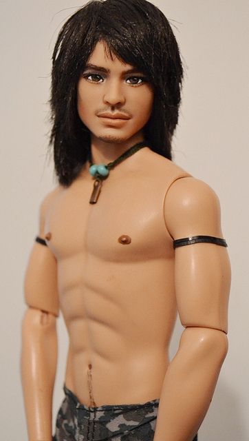 Liko- Asian Ken Repaint OOAK Hybrid by DollAnatomy.com | Flickr Divergent Four, Male Doll, Male Fashion, Divergent, Barbie Clothes, Fashion Dolls, Barbie Dolls, Face Paint, Doll Clothes