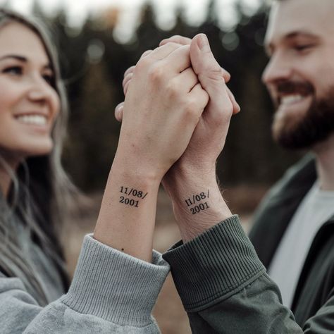 Getting small matching tattoos as a married couple is a beautiful way to express love and commitment. These tattoos not only reflect your unique bond but also serve as a permanent reminder of your journey together. Below, you’ll find 30 inspiring ideas that can help you choose the perfect small tattoo to match with your spouse. Tattoos With Husband, Matching Married Couple Tattoos, Matching Tattoos For Married Couples, Married Tattoos, Spouse Tattoos, Married Couple Tattoos, Small Matching Tattoos, Cute Little Tattoos, Express Love