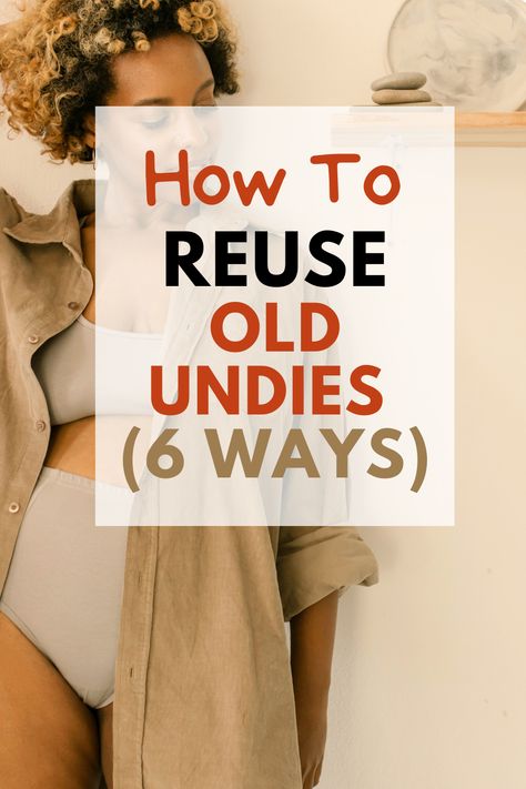 how to reuse old undies What To Make From Old Clothes, What To Make With Old Clothes, Old Sheets Repurpose, Uses For Old Sheets, Old Sheets Diy Reuse Ideas, Upcycle Bras, Old Bras Repurpose, How To Reuse Old Clothes, Recycling Old Clothes