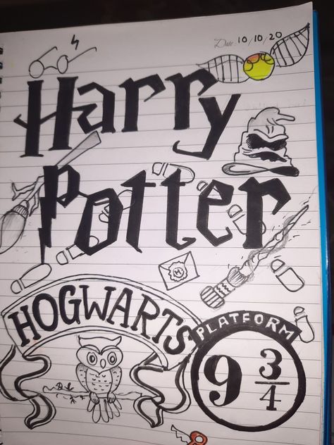 Harry Potter Diary Ideas, Harry Potter Cover Page, Harry Potter Diary, Harry Potter Words, Harry Potter Notebook, Make A Book Cover, Harry Potter Journal, Harry Potter Book Covers, Drawer Decor