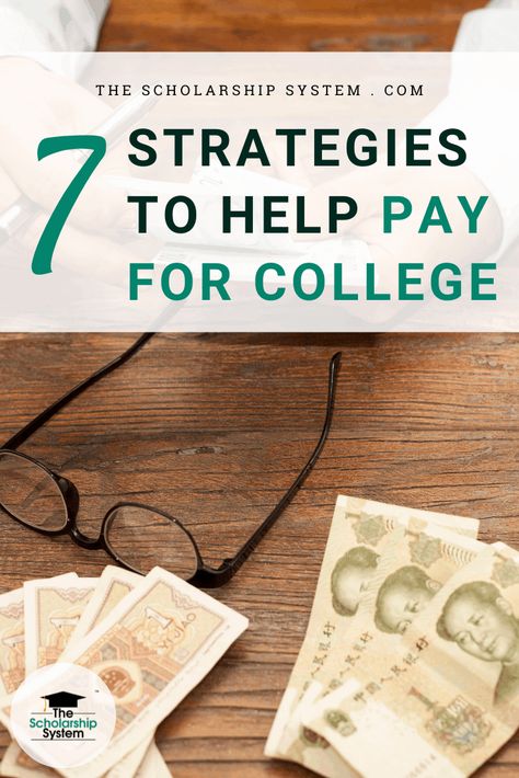 If you and your child are struggling with how to pay for college, here are seven things you can do to get the money you need. How To Pay For College, Paying For College, Ways To Pay For College, Scholarships To Apply For As A Junior, Best College Essays, Essay Words, College Help, College Homework, Pay For College