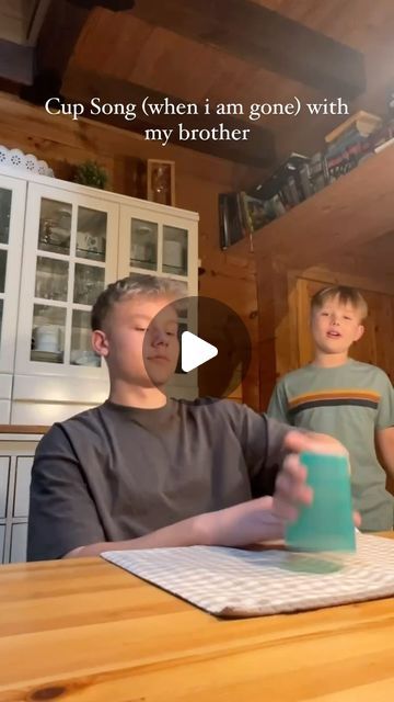 Bjarne Thevoicekids on Instagram: "Having a bit of fun in the evening with my brother @jannesp17 and the Cup Song 😜••••••••••••••••••••••••••••••••••••••••••••••••••••••••••••••••••••••••••••••••••••••••••••••••••••••••••••••••••••••••#teambjarne #foryou #cup #song #fun" The Cup Song, Cup Song, Singing, Songs, Music