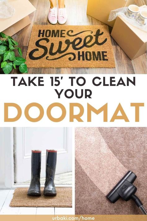 How To Clean Front Door Mat, How To Clean Coir Doormat, How To Store Door Mats, How To Clean Door Mat, Door Mat Storage, Jute Doormat, Porch Mat, Home Stores, Entry Mats