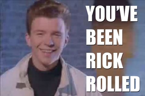 Rick Astley Meme, Rick Rolled Meme, Rick Roll, Cinema 21, Carolina Do Norte, Rick Rolled, Rick Astley, Actors Funny, Radio Personality