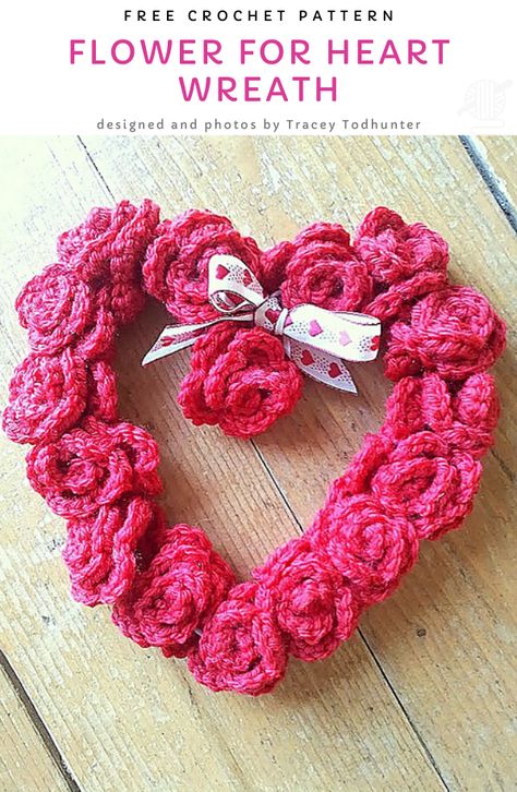 The Best Crochet Gift Ideas for Valentine's Day - Pattern Center Valentine Inspiration, Bunny Valentines, Crochet Valentine, Crochet Hearts, Crochet Wreath, Crochet Phone Cases, Valentines Inspiration, Heart Shaped Wreaths, Valentines Crochet