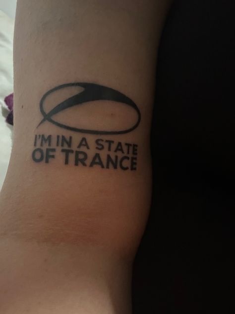 State of trance armin van buuren tattoo A State Of Trance, Armin Van Buuren, Tattoos, Van, Quick Saves