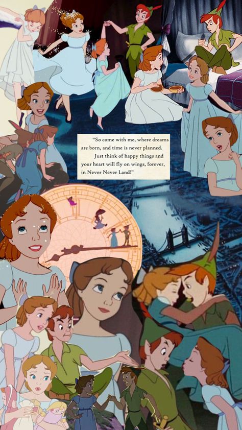 #peterpan #wendy #wendydarling #peterandwendy #disney Wendy From Peter Pan Hair, Disney Wendy Darling, Peter And Wendy Aesthetic, Wendy Peter Pan Aesthetic, Peter X Wendy, Wendy Darling Fanart, Wendy Darling Aesthetic, Peter Pan Crafts, Wendy From Peter Pan