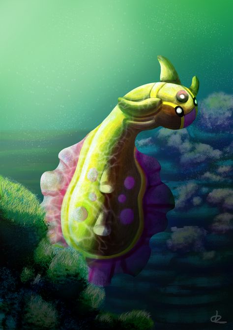 Creature Under the Sea by LadyTomatoes.deviantart.com on @DeviantArt (Gastrodon) Marine Pokemon, Aural Vampire, Pokémon Unova, Pokémon Wallpapers, Water Pokemon, Deviantart Pokemon, Pokemon Platinum, Under Sea, Pokemon Regions