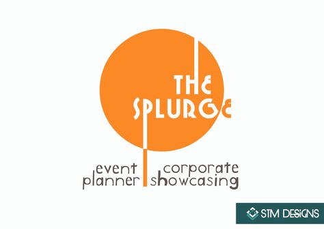 Splurge Event Management Services | Logo Design Event Management Logo Design Ideas, Event Management Logo, Event Organizer Logo, Management Logo, Negative Space Design, Event Management Services, Event Management Company, Simple Logo Design, Event Logo