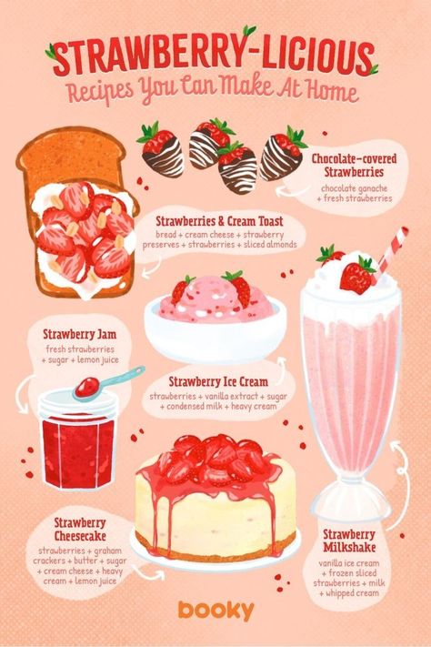 Homemade Recipe Books, Resep Smoothie, Homemade Cookbook, 귀여운 음식 그림, Most Paused Movie Scenes, Food Infographic, Pause Button, Refreshing Drinks Recipes, Sweet Dishes Recipes