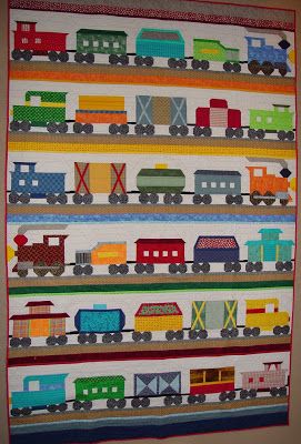 Train Quilt, Toddler Boy Quilts, Boys Quilt Patterns, Childrens Quilts, Baby Boy Quilts, Baby Quilt Patterns, Personalized Quilt, Boy Quilts, Shirt Quilt