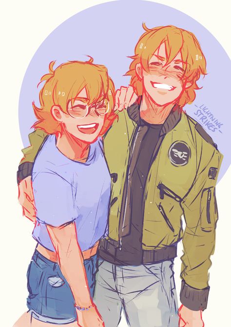 Voltron/Pidge and Matt Matt Holt Fanart, Voltron Pidge, Matt Holt, Hey Brother, Form Voltron, Voltron Ships, Voltron Fanart, Voltron Klance, Bd Comics